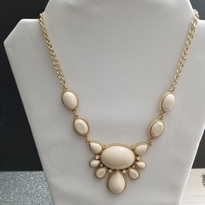 Ivory Marbled Necklace